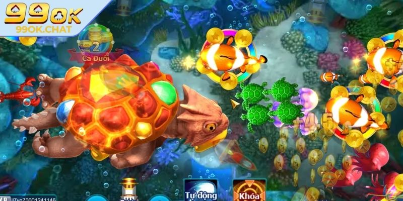 Đánh Cá Vui Vẻ 99OK – Trải Nghiệm Giải Trí Đại Dương Độc Đáo 3 Tích lũy điểm số và đổi thưởng giá trị thực