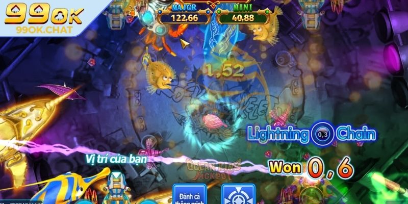 Jackpot Vua Đại Dương 99OK – Hành Trình Chinh Phục Kho Báu 3 Tận dụng tối đa các tính năng