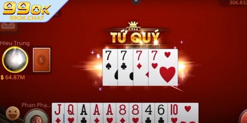 Các bộ bài trong Tiến lên miền nam 99OK