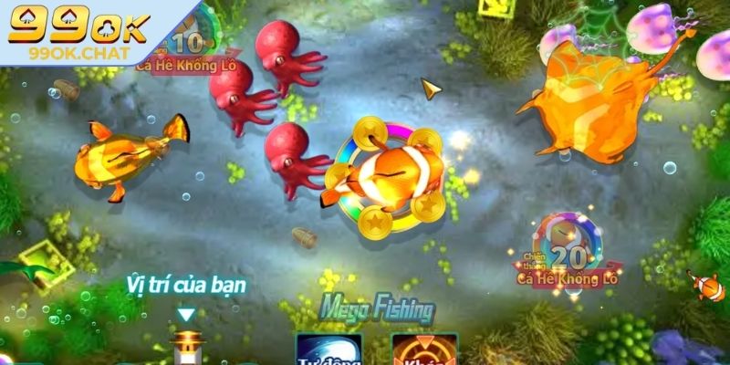 Cách chơi vương gia đánh cá tại 99OK